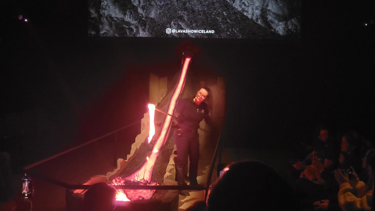 Lava Show Reykjavik, Iceland