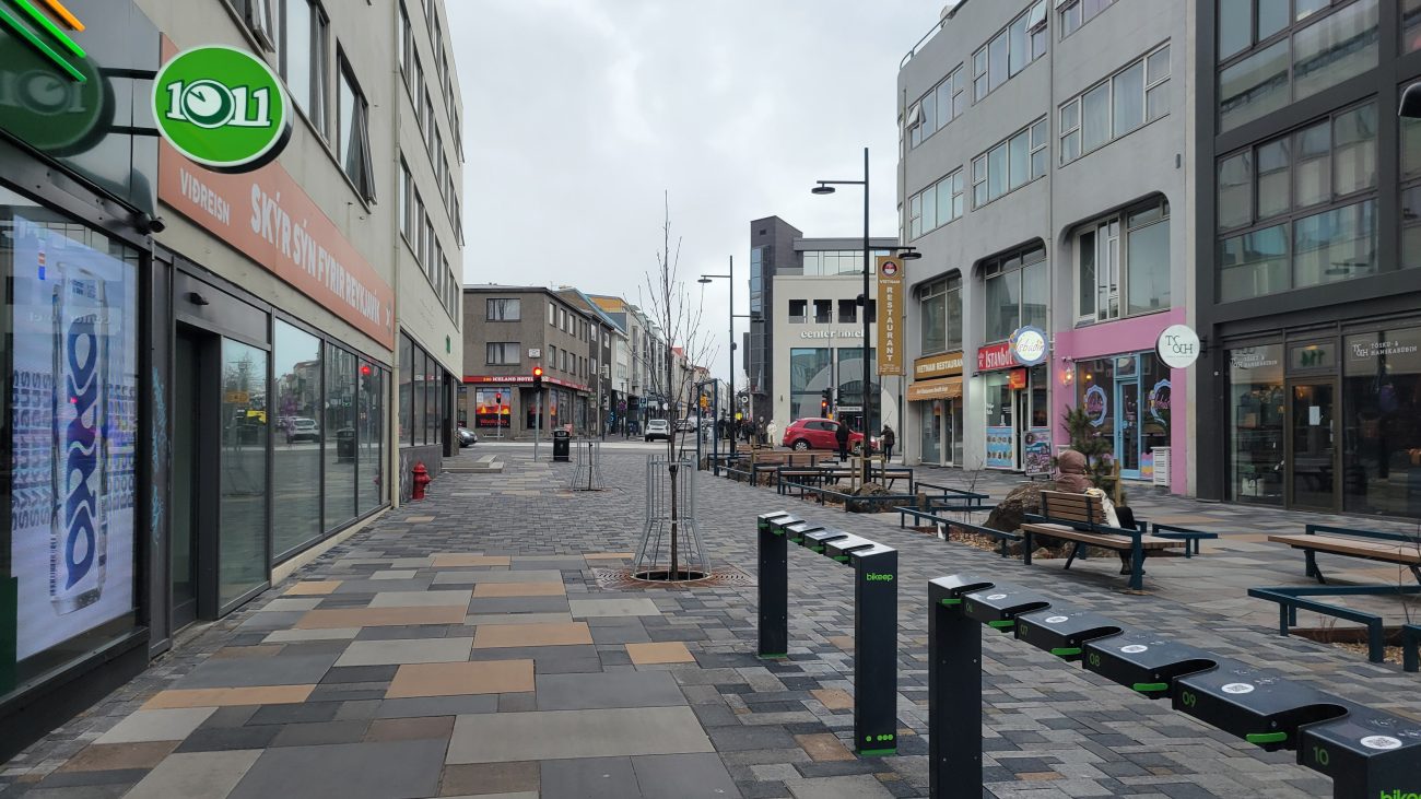 Laugavegur Street, Reykjavik, Iceland