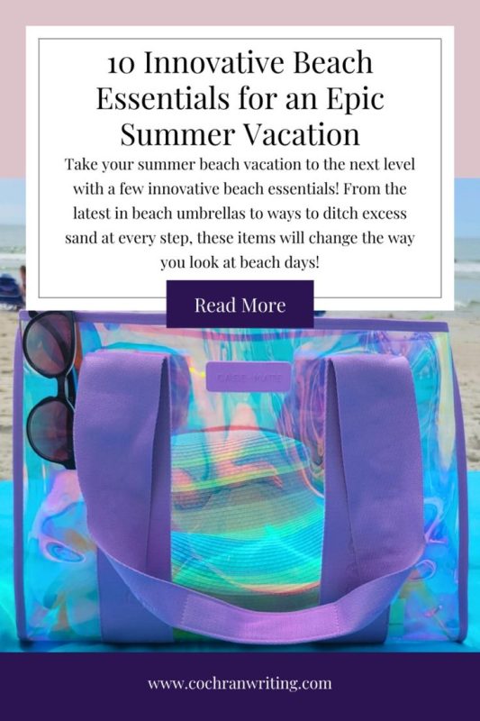 Beach Essentials pinterest pin