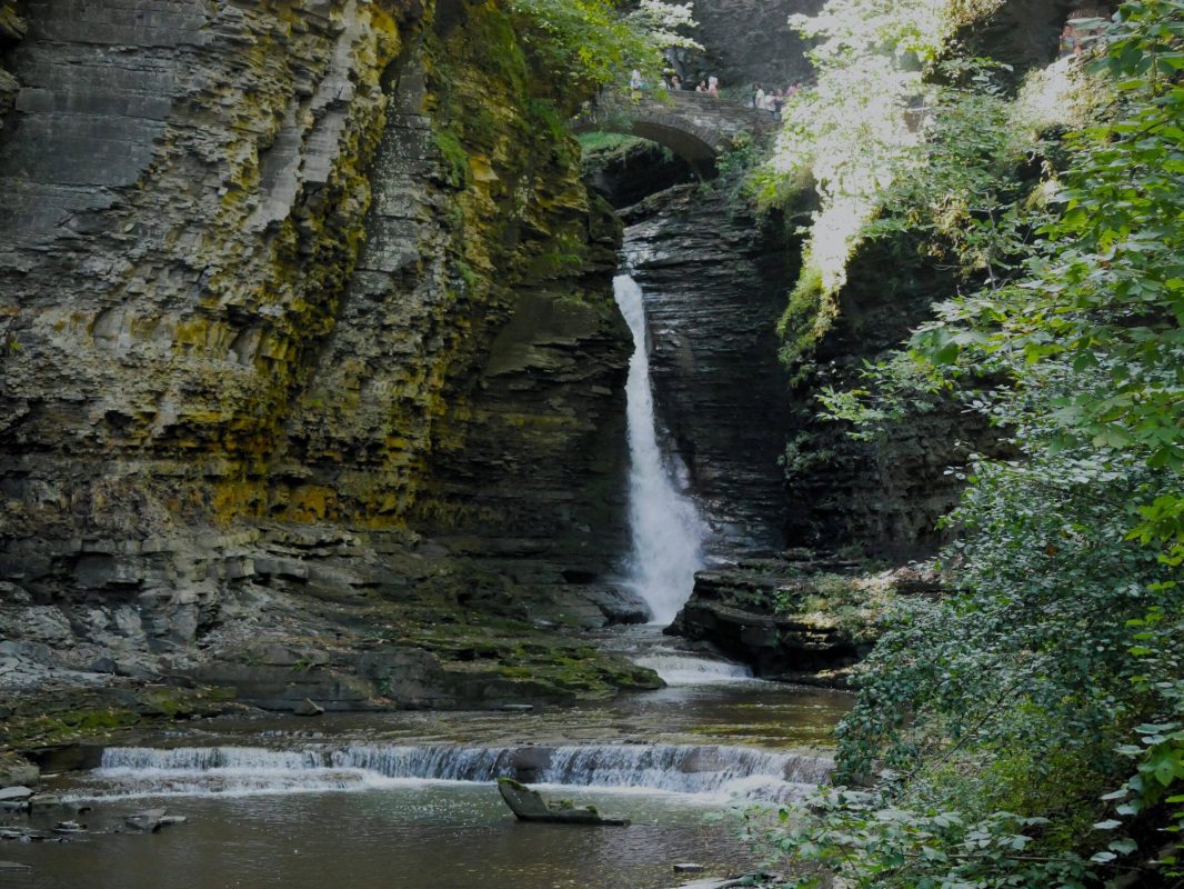 Watkins Glen waterfall