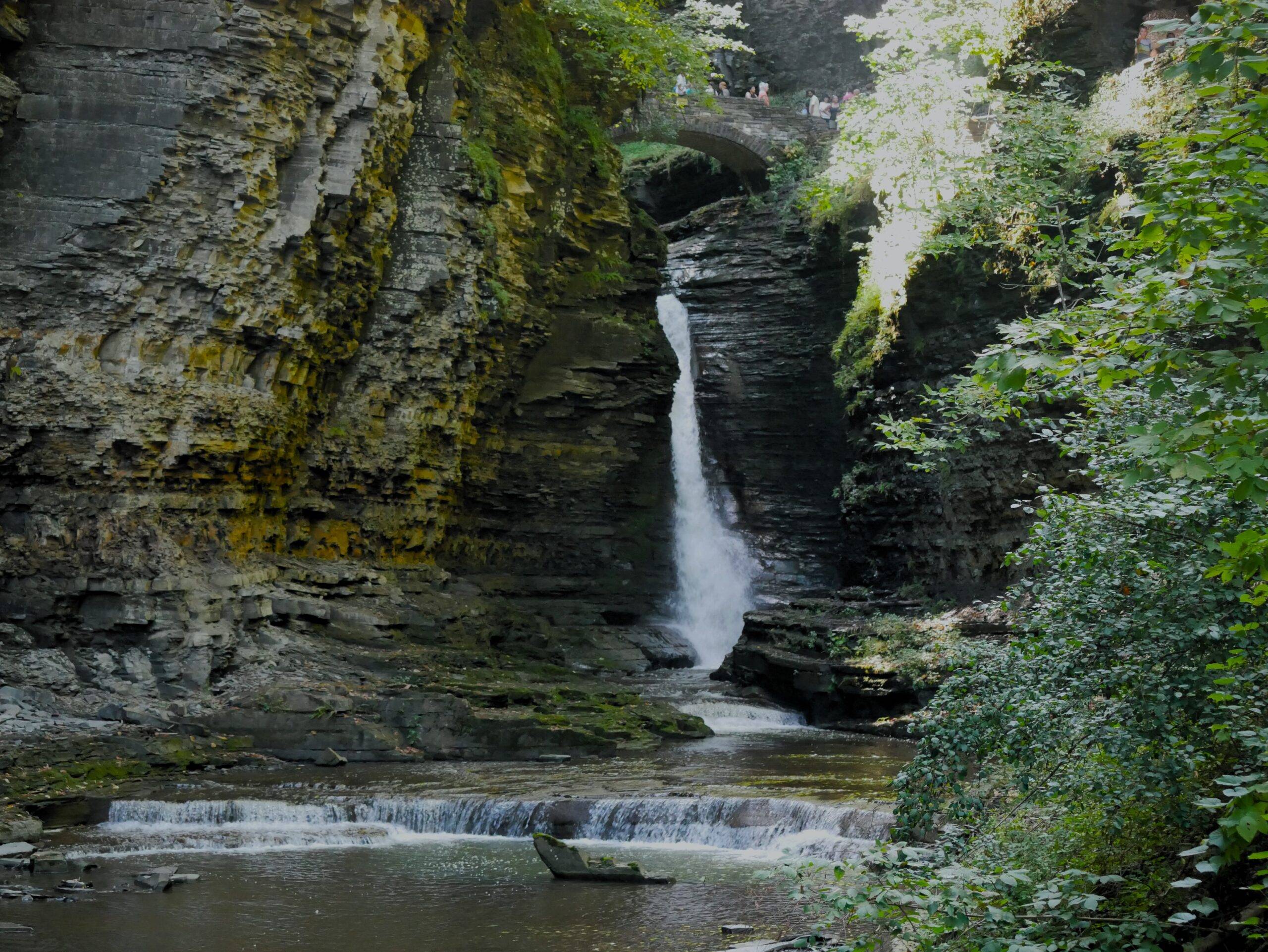 Watkins Glen waterfall