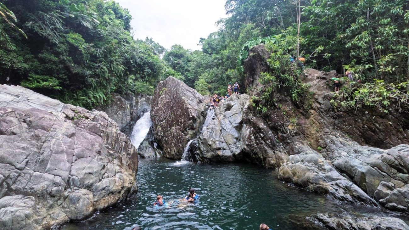 El Yunque Waterfall Slide